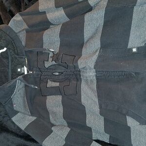 Grey and Black DC hoodie